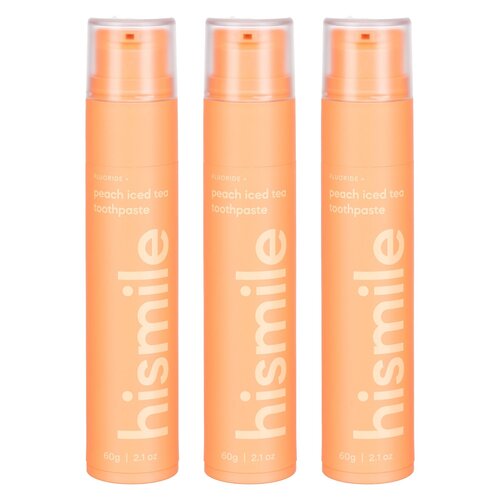 Pasta do zębów HISMILE Brzoskwiniowa 3 x 60 ml